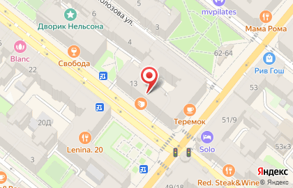 Меркурий на улице Ленина на карте