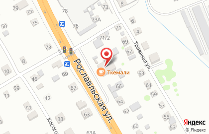 Магазин автотоваров Автомакс в Кировском районе на карте