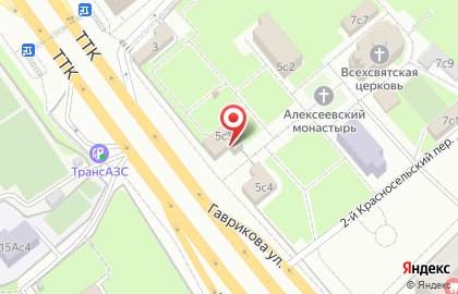 Продуктовая лавка в Красносельском районе на карте