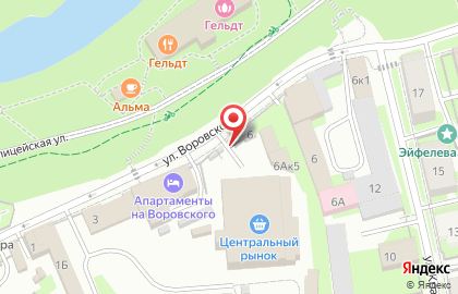 Магазин Соловьи в Пскове на карте