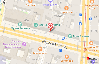 Магазин Mixit на Невском проспекте на карте