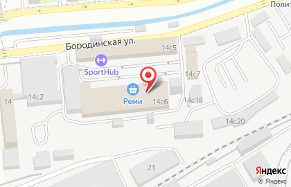 Салон красоты Стрижка Экспресс на Бородинской улице на карте