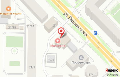 Тея на улице Петровского на карте