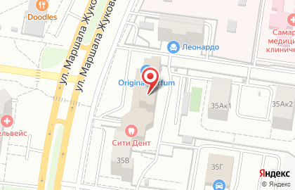 Медицинский центр Терос на улице Маршала Жукова на карте