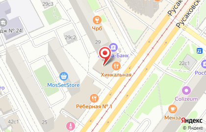 Магазин одежды Столичный гардероб на Русаковской улице на карте