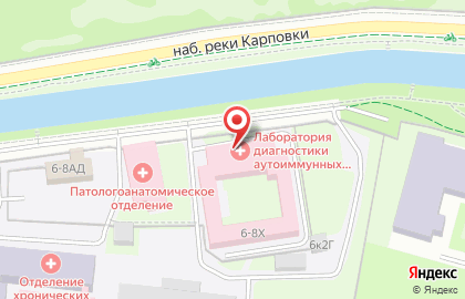 Научно-исследовательский центр, ПСПбГМУ им. академика И.П. Павлова на карте