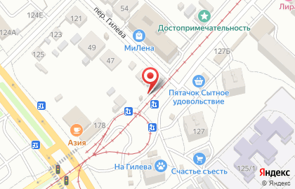 Продовольственный магазин Сударь в Барнауле на карте