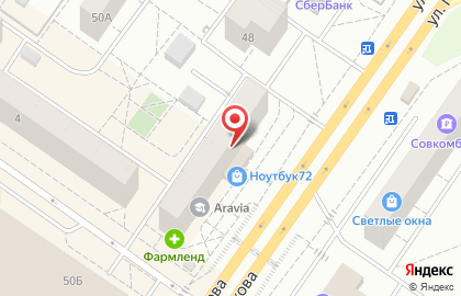 Туристическое агентство География на улице Пермякова на карте