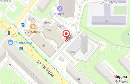 Оконная компания Монтажник на улице Победы на карте