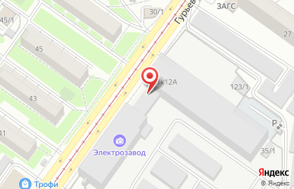 Электросигнал в Новосибирске на карте