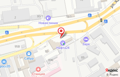 Нафта 24 в Ленинском районе на карте