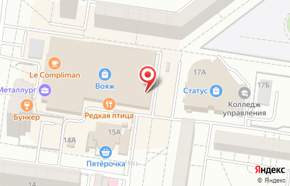 Школа танцев Infinity в Автозаводском районе на карте