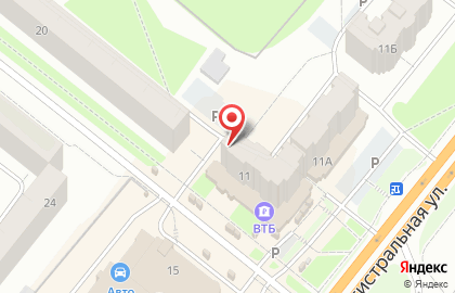 Сток-центр в Костроме на карте