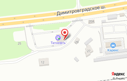 Татнефть в Ульяновске на карте