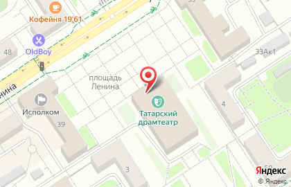 Альметьевский татарский государственный драматический театр на карте