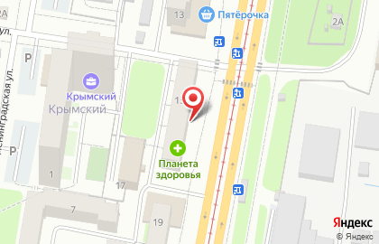 Фирменный магазин Гамбринус на улице Гагарина на карте