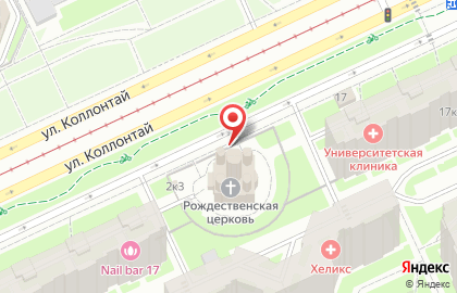 Храм-часовня Иконы Божией Матери Утоли Моя Печали на карте