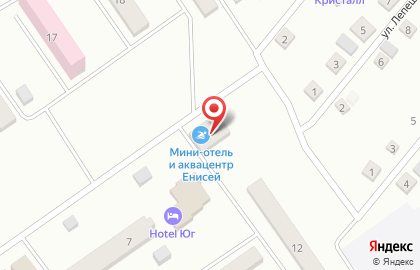Мини-отель Енисей на карте