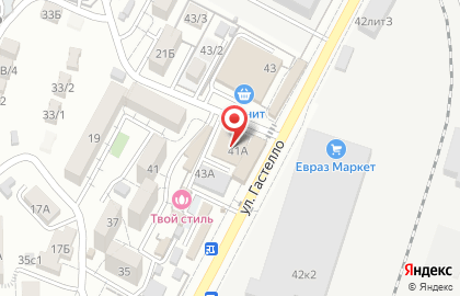 Компания Шелковый дизайн в Адлерском районе на карте