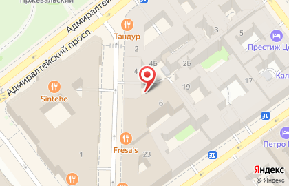 Прокат велосипедов в центре Петербурга. Meximas на карте