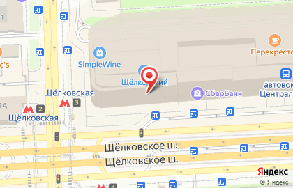Кафе Теремок в Москве на карте