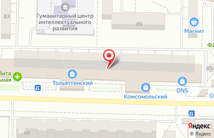 Центр заполнения налоговых деклараций Антиналог в Комсомольском районе на карте