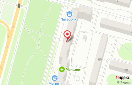 Фирменный магазин Череповецкий мясокомбинат на Архангельской улице на карте