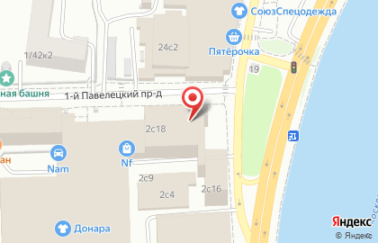 Megapolis на Павелецкой площади на карте