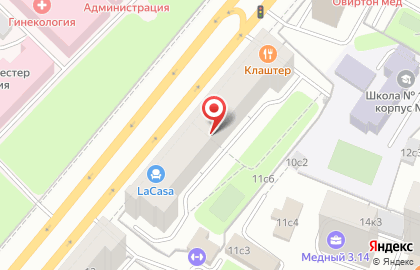 Цифровая стоматология DSstudio на Ленинском проспекте на карте