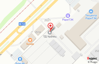 Торговый центр М7 на карте