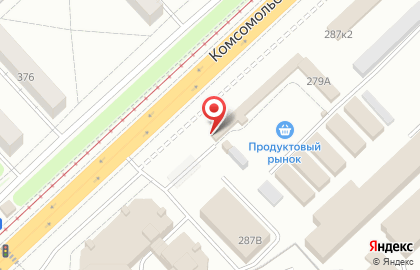 Салон Пушинка в Заводском районе на карте