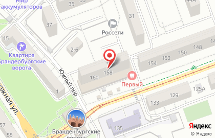 Банкомат КБ Юниаструм Банк, филиал в г. Калининграде в Московском районе на карте