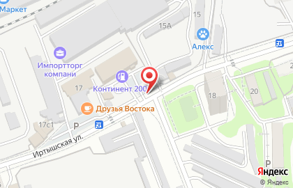 Пив БАМ на карте