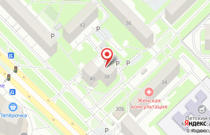 Букетная на Кузнецкстроевском проспекте на карте
