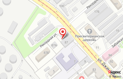 Государственная инспекция по надзору за техническим состоянием самоходных машин и других видов техники в Хабаровске на карте