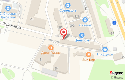 Магазин мяса Барбекью на карте