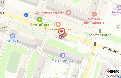 Салон связи Билайн, салон связи в Павловске на карте
