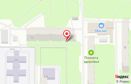 Городская клиническая поликлиника г. Перми в Ленинском районе на карте
