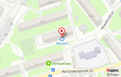 Фортуна на Автозаводской улице на карте