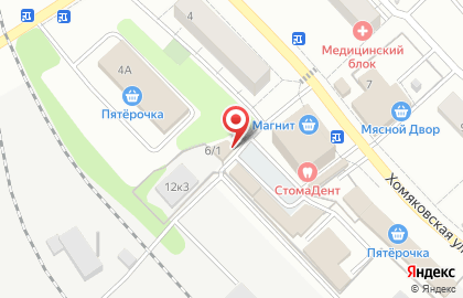 Магазин зоотоваров в Туле на карте