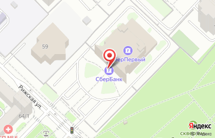 СберБанк России на Рижской улице на карте