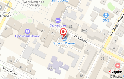 МегаФон в Белгороде на карте