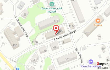 Бриз в Петропавловске-Камчатском на карте