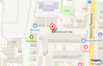 Швейная помощь в Карповском переулке на карте