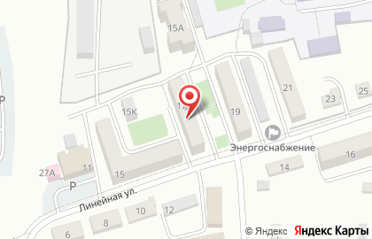 Продуктовый магазин Лидер, продуктовый магазин на Линейной улице на карте