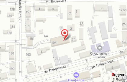 Компьютерная мастерская №1 на улице Панфилова на карте