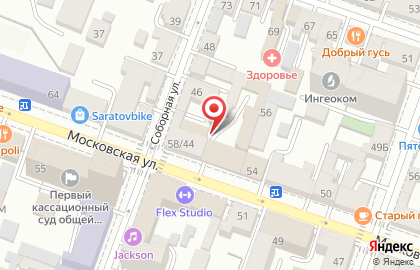 Компьютерный клуб Lost на Московской улице на карте