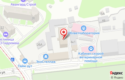 Комитет ветеринарии Нижегородской области на Ветеринарной улице на карте