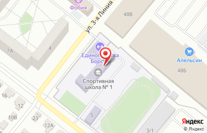 Спортивная федерация каратэ WKF на Широкой улице на карте