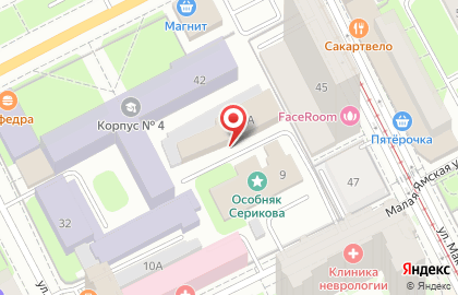 Научно-производственная фирма Водолей в Свердловском районе на карте